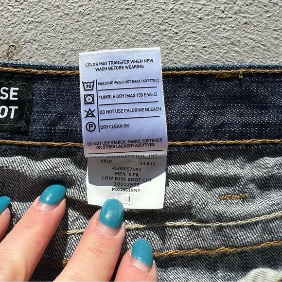 Ariat M4 FR low rise boot cut jeans 44x34 - Picture 6 of 7